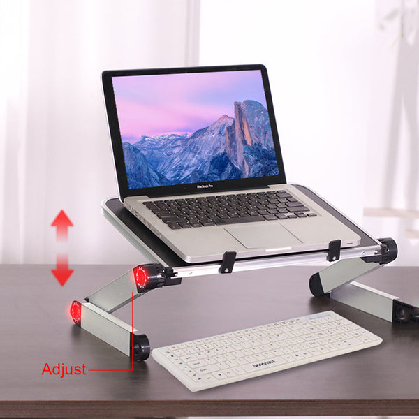 Foldable Laptop Stand: Ergonomic Desk Tablet Holder