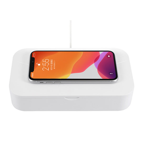 UV Wireless Charging & Disinfection Box: Clean and Charge in One!