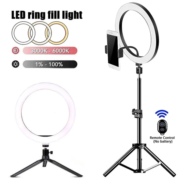 LED-Foto-Selfie-Ringlampe