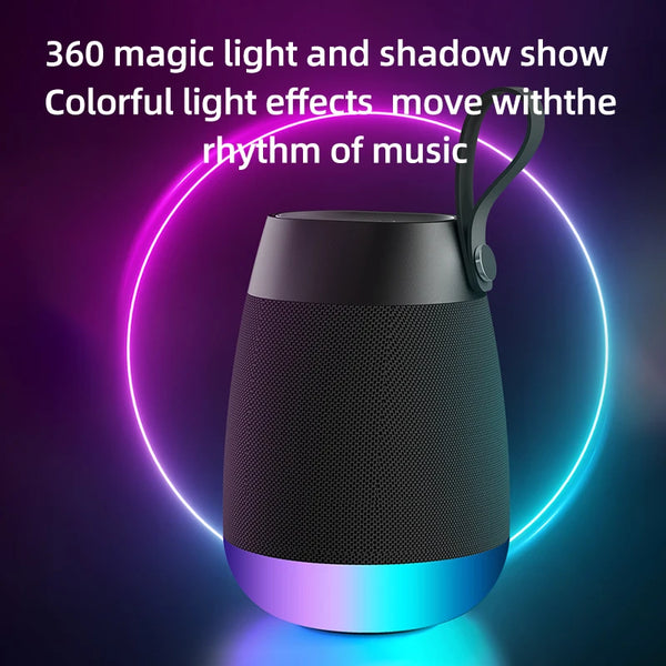 Colorful LED Mini Portable RGB Speaker